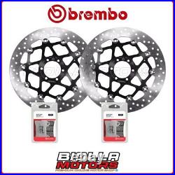 2006 FRONT PADS KIT + DISCS BREMBO MOTORCYCLE MORINI CORSARO 1200 CORSARO SR Flot