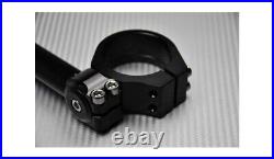 360° Adjustable Clip Ons handlebars Black 50 mm MOTO MORINI CORSARO ZZ 2012-2018