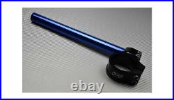 360° Adjustable Clip Ons handlebars Blue 50 mm MOTO MORINI CORSARO 2006-2011