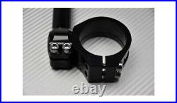 Adjustable Clip Ons handlebars Black 50 mm MOTO MORINI CORSARO VELOCE 2007-2011