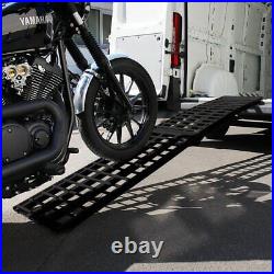 Aluminium loading ramp / folding ramp for scooter Constands V black, max. 680 kg