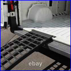 Aluminium loading ramp / folding ramp for scooter Constands V black, max. 680 kg