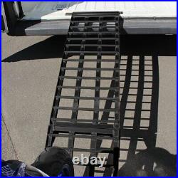 Aluminium loading ramp / folding ramp for scooter Constands V black, max. 680 kg