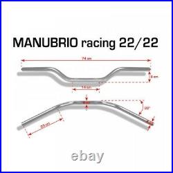 BARRACUDA Manubrio 22/22 + Manopole BLUX Per Moto Morini 11 1/2 Corsaro Milano