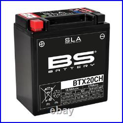 BS Battery BTX20CH SLA Battery For Piaggio MP3 500 LT ie Business 2011-2012