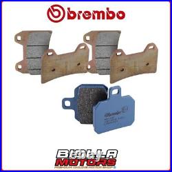 Brake Pads Kit Brembo Motorcycle Morini Fast Corsaro 1200 2008 Front + Post