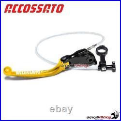 Brake lever Accossato gold & bracket 60mm Moto Morini Corsaro 1200 2007