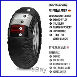 Calentadores Neumáticos Moto Morini Corsaro 1200 ConStands 60-80-95 °C Par Negro