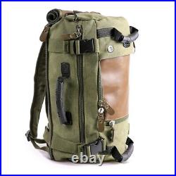 Canvas Backpack / Vintage Bag Craftride Retro VG6 28 l green