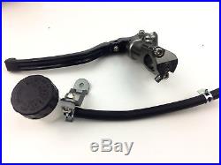 Full Set CNC 18RCS Clutch Lever Cable Brake Master Cylinder Foldable Universal