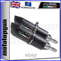 Gpr 2 Exhaust Hom Furore Black Moto Morini Corsaro 1200 2005 05 2006 06 2007 07