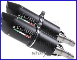 Gpr 2 Exhaust Hom Furore Black Moto Morini Corsaro 1200 2005 05 2006 06 2007 07