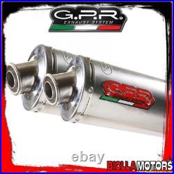 Gpr Exhausts Motorcycle Morini Corsaro 1200cc 2005-2011 Approved/approved Titans