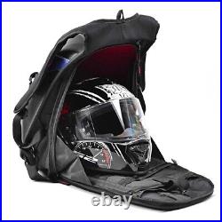 Hard shell backpack motorcycle Bagtecs red DK866