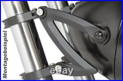 Highsider CNC lamp holder set Z-STYLE, for 35-37 mm, black