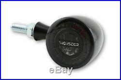 Highsider ROCKET BULLET LED tail light, brake light, turn signal unit, black