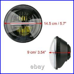 LED Headlight Stripe Set + Headlamp housing kit 5,75 Inch Universal Craftride