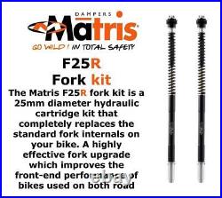 Matris F25R Hydraulic Fork Cartridge Kit to fit Moto Morini 1200 Corsaro 08-11