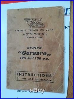 Moto Morini Corsaro 125 for restoration