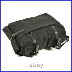 Motorcycle Backpack / Canvas bag Craftride Vintage VR2 20L black