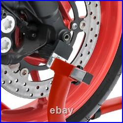 Motorcycle Front Paddock Stand ConStands Falcone DX for front fork red