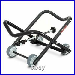 Motorcycle Front Rear Paddock Stand Set ST4 + Tyre change aid TC7