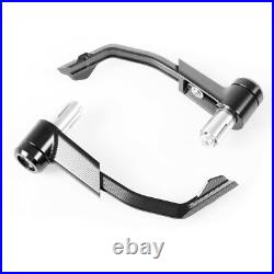 Motorcycle Lever Guard Brake and Clutch Handguard Protection Zaddox X1 Black