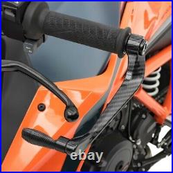 Motorcycle Lever Guard Brake and Clutch Handguard Protection Zaddox X6 Black