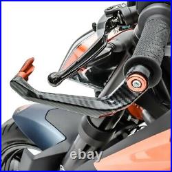 Motorcycle Lever Guard Brake and Clutch Handguard Protection Zaddox X6 orange