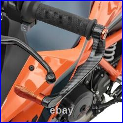Motorcycle Lever Guard Brake and Clutch Handguard Protection Zaddox X6 orange