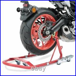 Motorcycle Paddock Stand Set Constands Rear and Front MR1 Dolly Mover