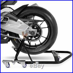 Motorcycle Paddock Stand Set Constands Rear and Front MV1 Dolly Mover