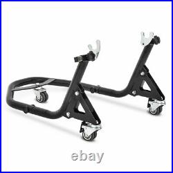 Motorcycle Paddock Stand Set Constands Rear and Front XB2B Dolly Mover