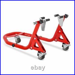 Motorcycle Paddock Stand Set Constands Rear and Front XB2R Dolly Mover