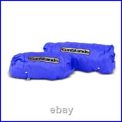 Motorcycle Tyre Warmers ConStands Superbike 60-80 °C Set Blue