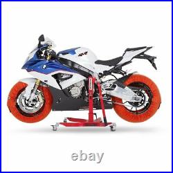 Motorcycle Tyre Warmers ConStands Superbike 60-80 °C Set Orange