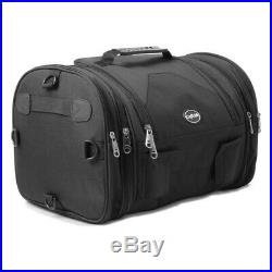 Motorcycle tail bag expandable Rear Seat Bag Roll Craftride RB1 24-30L