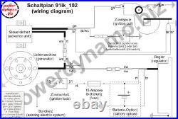 Powerdynamo MZ-B VAPE Ignition Stator Sys for Moto Morini 125 150 Corsaro 17mmDC