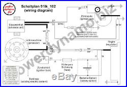 Powerdynamo VAPE Ignition Stator System Moto Morini 125 150 Corsaro 17mmShaft DC