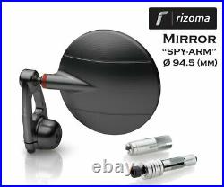 Rear mirror Spy-Arm 94.5 Rizoma Black Moto Morini Corsaro 1200 Veloce 2006 2016