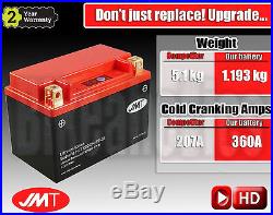 Upgrade to Lightweight & high performance LITHUM motorcycle battery YTX20CH-BS