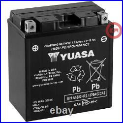 Yuasa Battery Ytx20ch-bs 12v 18ah Motorcycle Morini Corsaro 1200 2005 2006